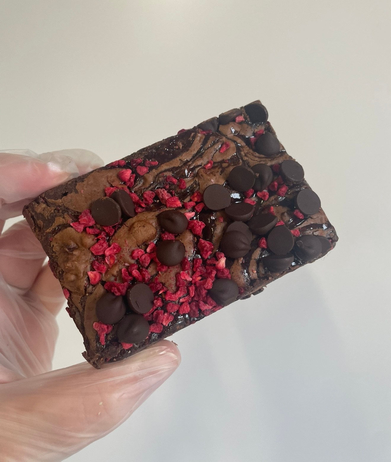 Dark Chocolate & Raspberry Brownie
