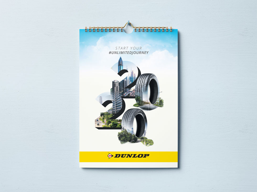 WALL CALENDAR DUNLOP 2020 (1)