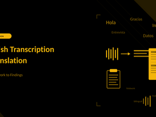 Spanish Transcription and Translation: From Fieldwork to Findings