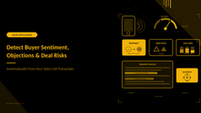 Detect Buyer Sentiment, Objections, and Deal Risks Automatically From Your Sales Call Transcripts