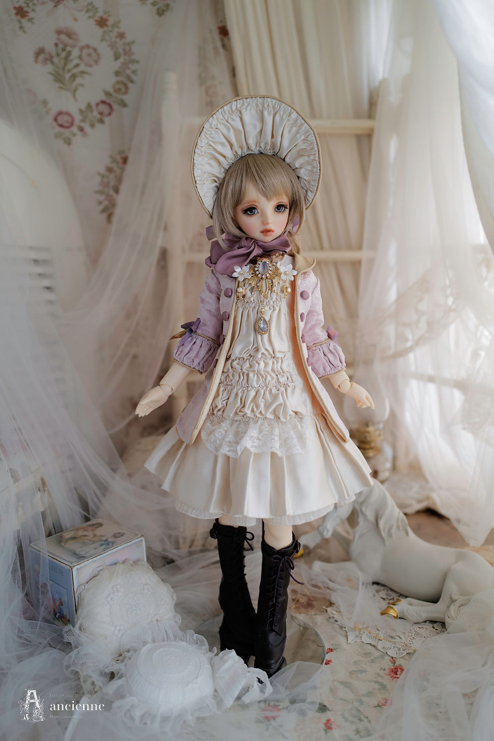 アンティークドール風ドレス［Alma］ | ancienne