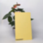 super wide medium long pastel yellow acrylic balayage board