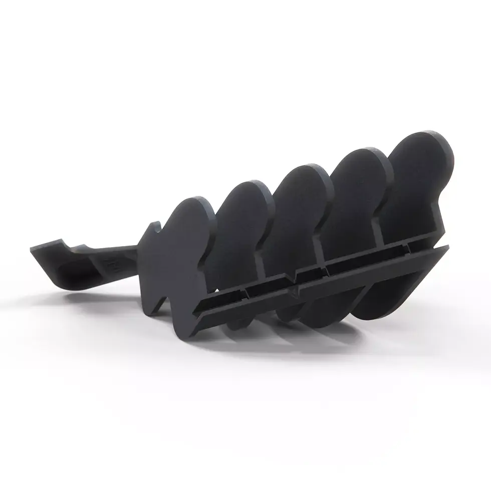 Thumbnail: VW Golf MK2 Battery Cover Intercooler Air Guide Grill - OEM 191 121 341 (Black)