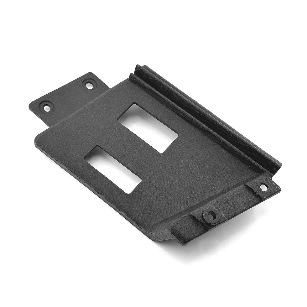 Миниатюра: W201 Retaining Plate Right Or Left Black A2018850411 / A2018850311