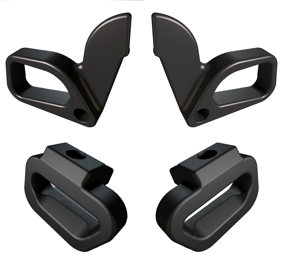 Mitsubishi Montero Pajero 1994–2000: Комплект дръжки за седалки и заден капак