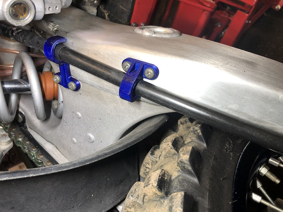 Yamaha YZ / YZF - Комплект Водачи за Спирачни Маркучи