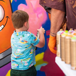 Young Artist at KnoxWalls Murals & Music Festival