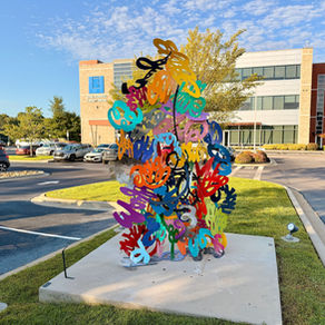 Sculpture at ORNL Federal Credit Union