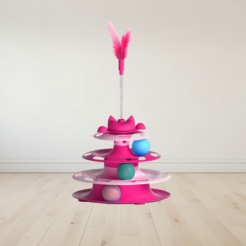 Thumbnail: "The Tower of Zen" 4-Tier Interactive Ball Track