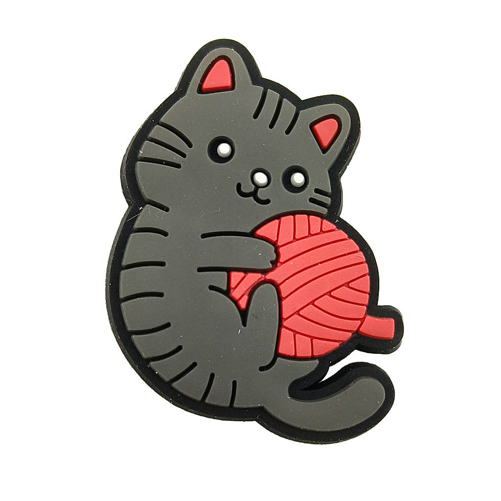 Thumbnail: Cat PVC Shoe Charms