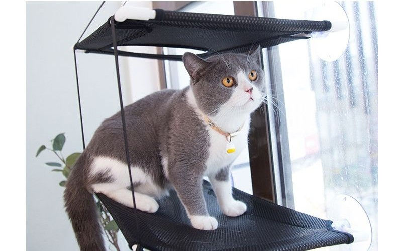 Thumbnail: "The Cloud View" Double-Decker Window Hammock