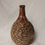 Thumbnail: Carved Brown Shino Vase
