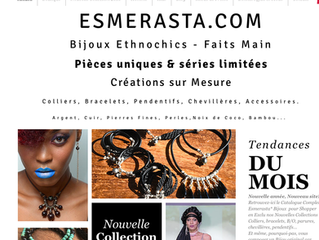 Bienvenue sur Esmerasta.com ! Boutique en ligne de #Bijoux & #AccessoiresDeMode #Ethnochics sur 