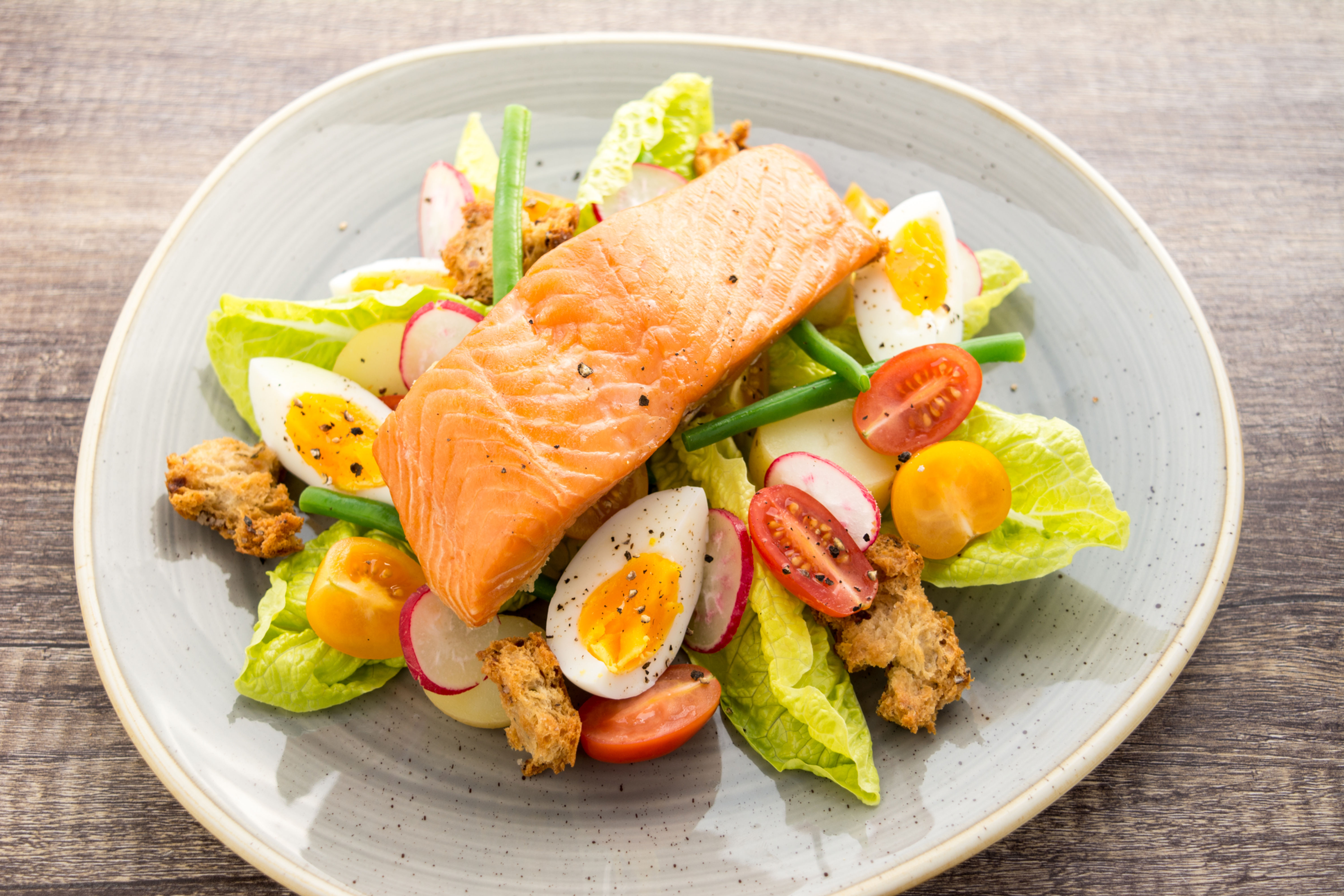 Hot Smoked Salmon Portion