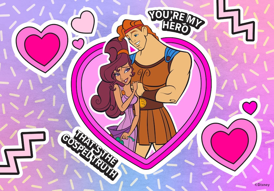 Hercules and Meg wallpaper