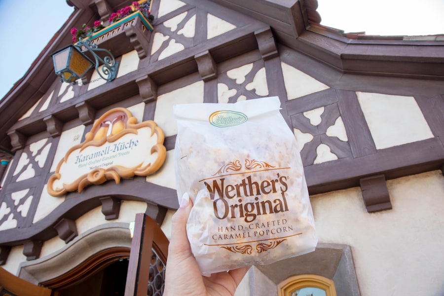 Karamell-Küche in EPCOT popcorn