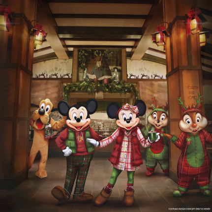 Mickey’s Holiday Pajama Party at Storytellers Cafe Breakfast and Brunch