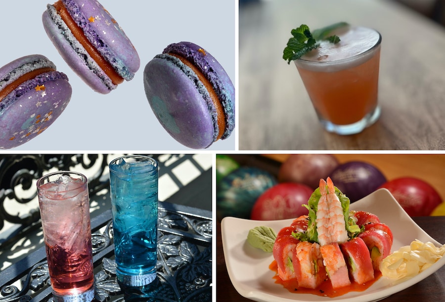 Collage of May the 4th treats from Downtown Disney