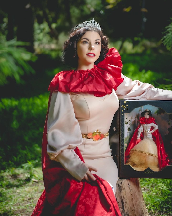Amber Arden with the Snow White Limited Edition Designer Doll