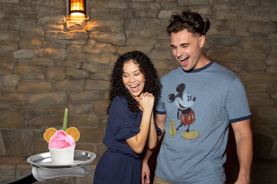 Gelato Magic Shot in the Italy Pavilion