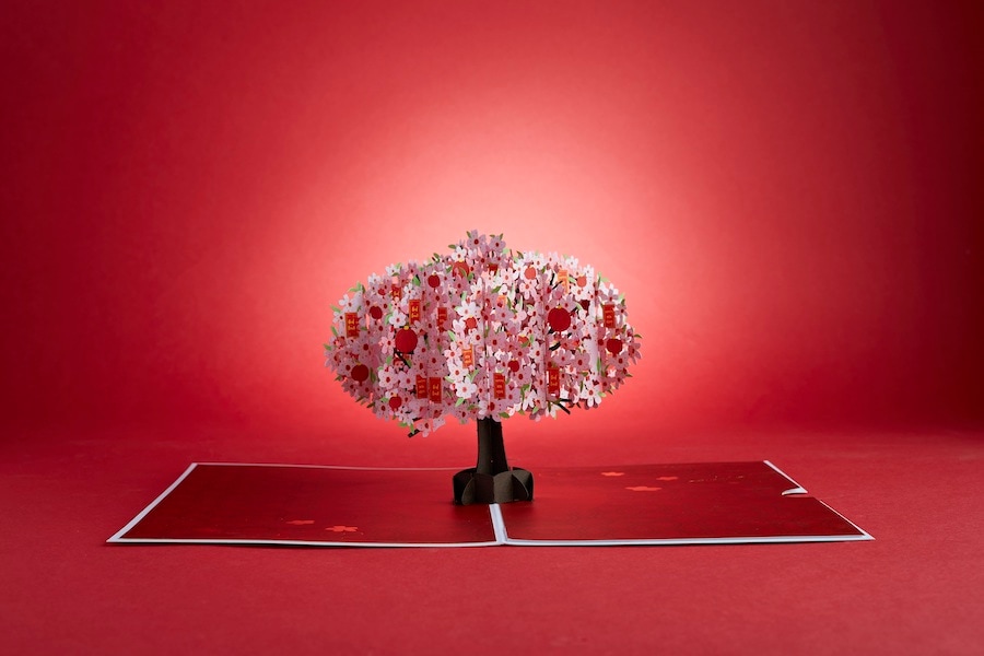 Pop-up greeting card design from Lovepop