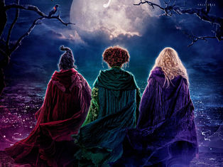 JUST A LITTLE HOCUS POCUS 2 ON THE COVER OF THE NEW DISNEY TWENTY-THREE!
