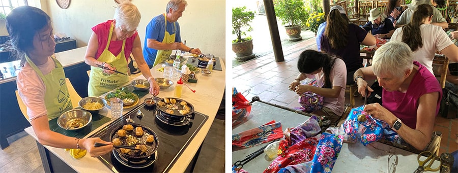 Cooking and cultural experiences