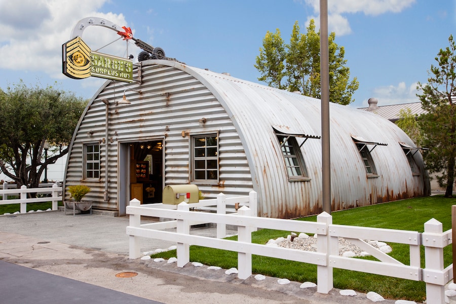 Sarge’s Surplus Hut in Cars Land