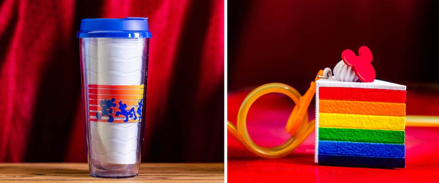 Pride Parade Castle Tumble and Scented Pride Cake Straw Clip and