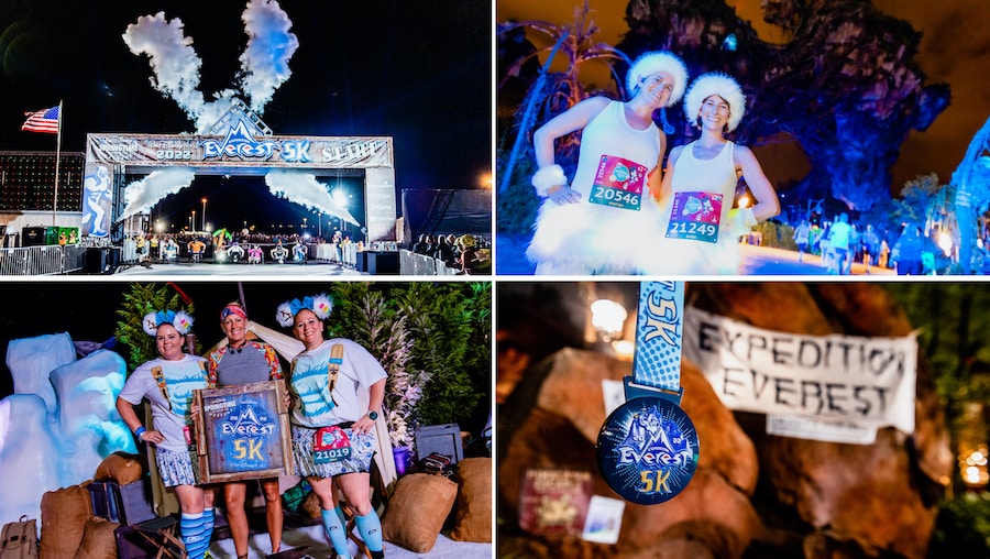Collage from the 2022 runDisney Springtime Surprise Weekend