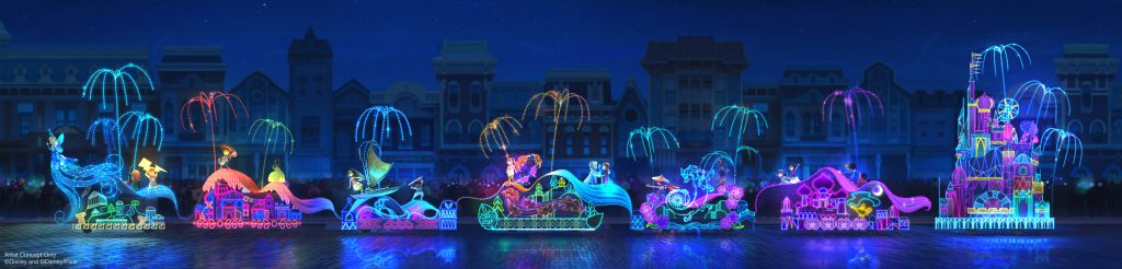 New grand finale for the “Main Street Electrical Parade” coming to Disneyland park