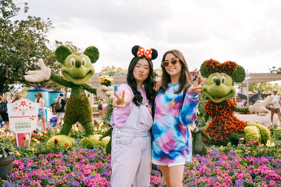 Freeform Stars Mariel Molino and Sherry Cola at Walt Disney World Resort