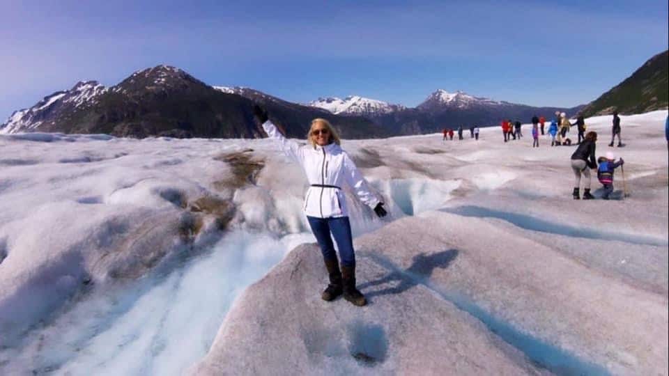 Disney Parks Blog author Melanie Hager in Alaska