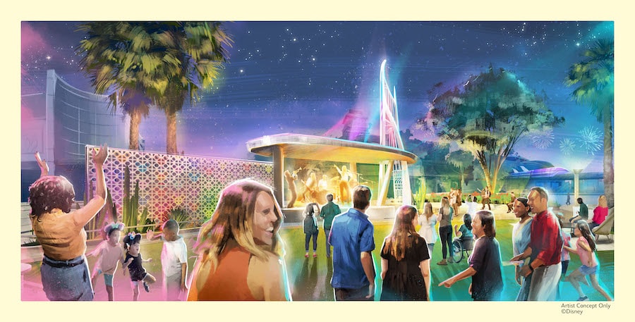 Artist Concept: Evolution of the Downtown Disney District 