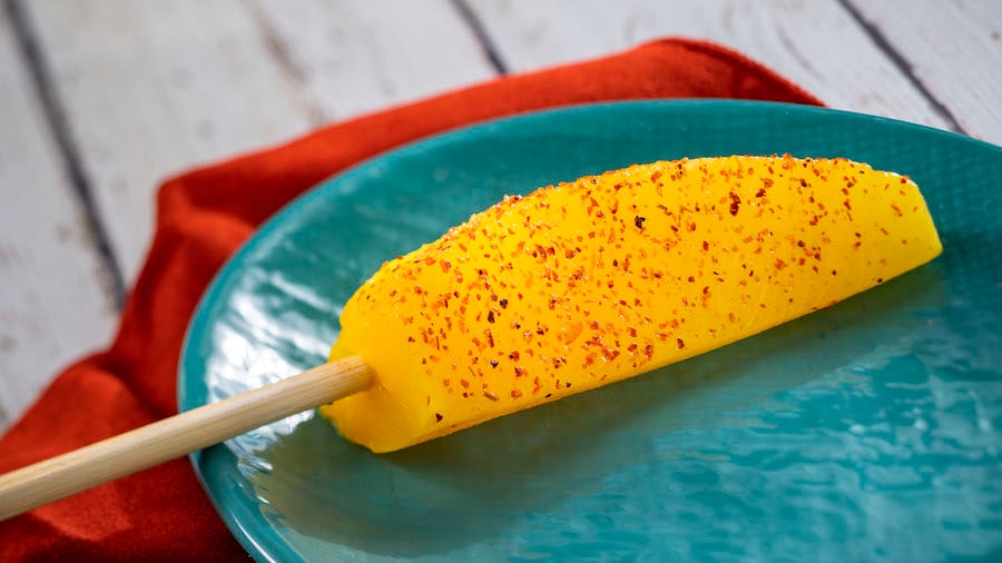 Pineapple Skewer with Tajin seasoning