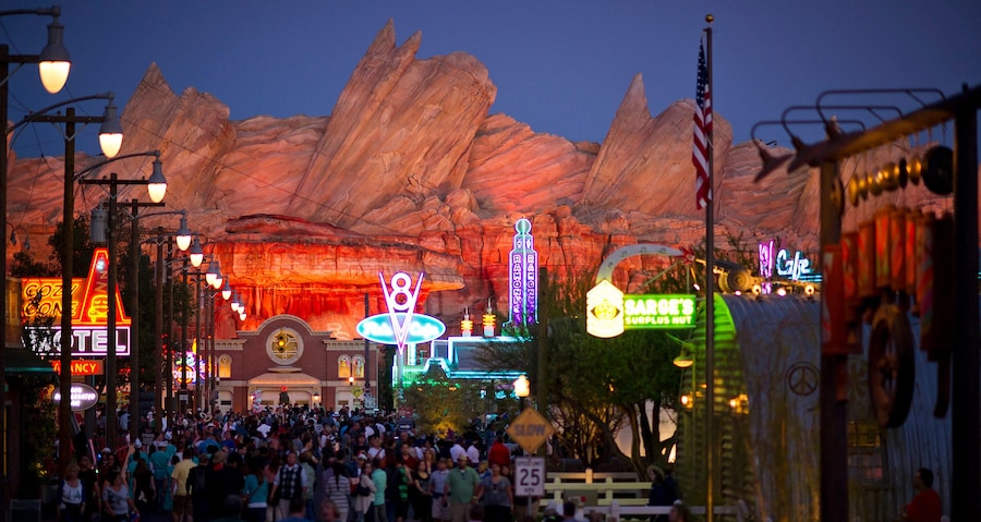 Radiator Springs at Sunset