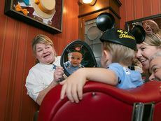 Disney Cast Create Haircut Memories at Harmony Barber Shop