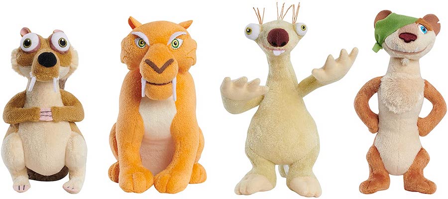 Ice Age Collector Plush Set
