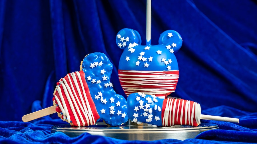 Fourth of July and Mickey-shaped treats at Disneyland Resort