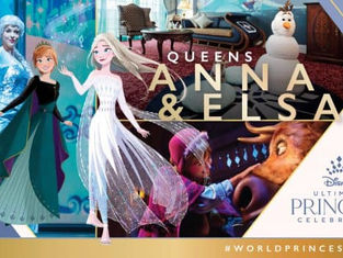 Celebrating Queens Anna and Elsa for World Princess Week