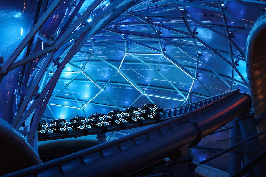 TRON Lightcycle / Run Canopy at Magic Kingdom Park