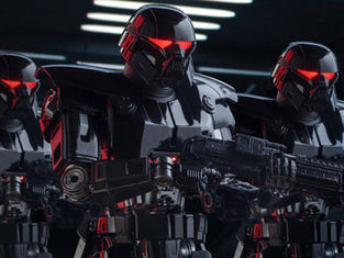 The Mandalorian – 1/6th scale Dark Trooper Collectible Figure Blogger Photos