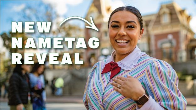 disneyland cast member teasing new name tag introduced in 2024