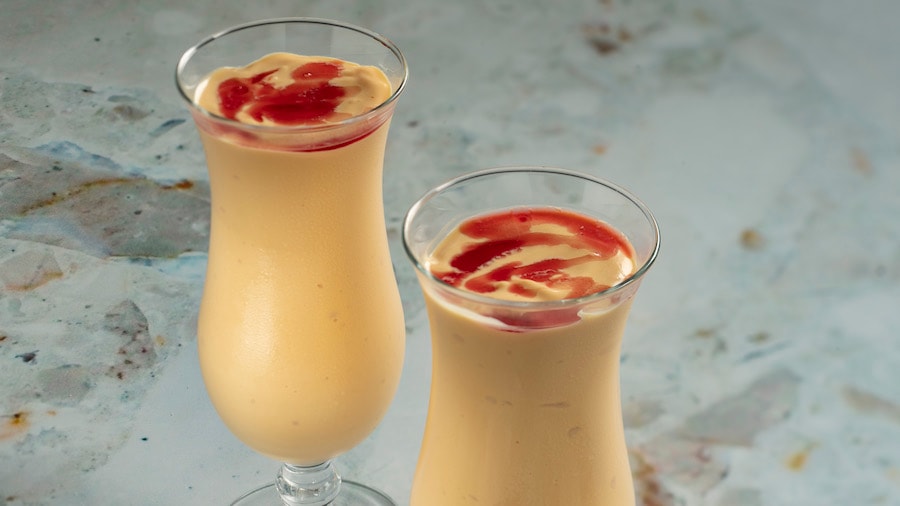 Mango-Coconut Milk Shake