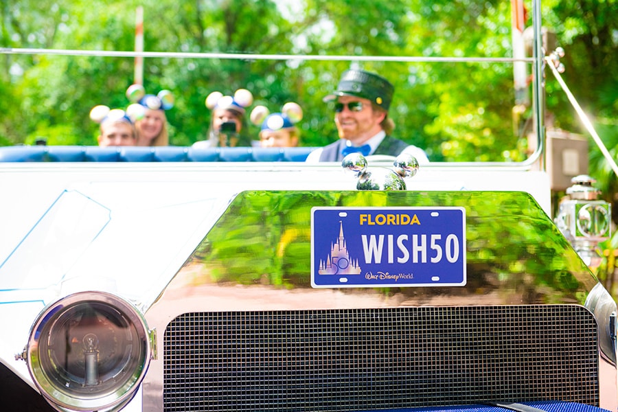 License Plate - Celebrating Walt Disney World 50th Anniversary