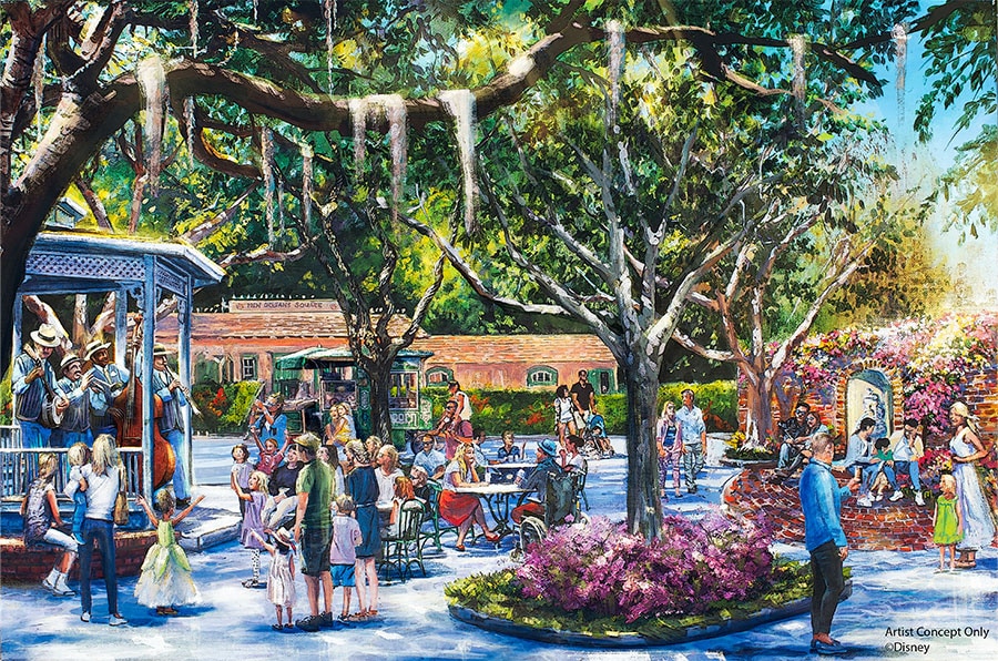 Rendering of updates coming to Disneyland park
