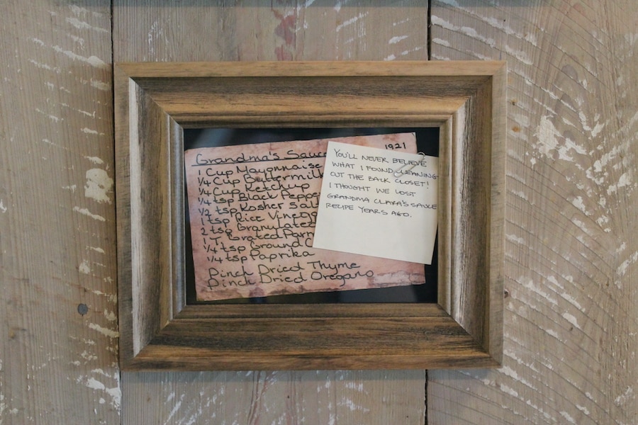 Decor inside D-Luxe Burger at Disney Springs