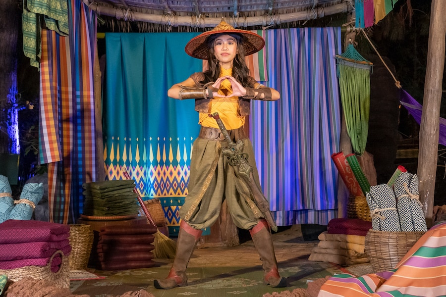Meet Raya during Lunar New Year at Disney California Adventure Park