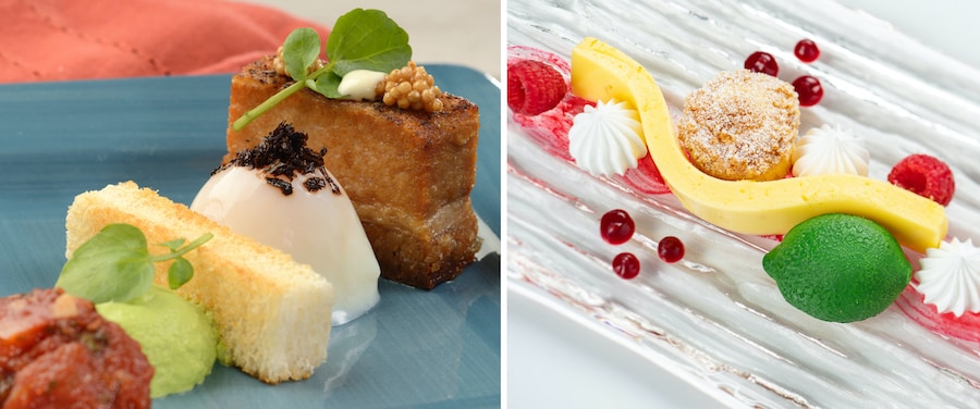 Collage of offerings from The Deconstructed Dish