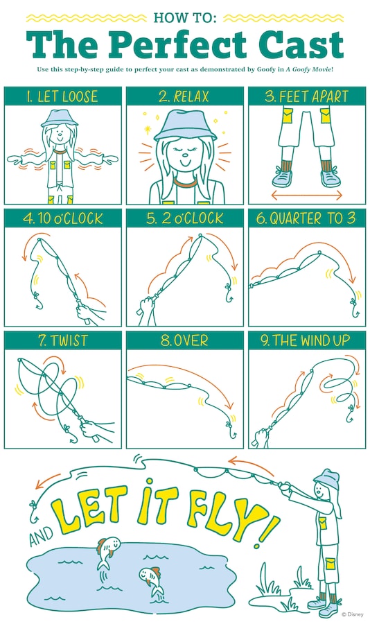 Visual guide of “The Perfect Cast”